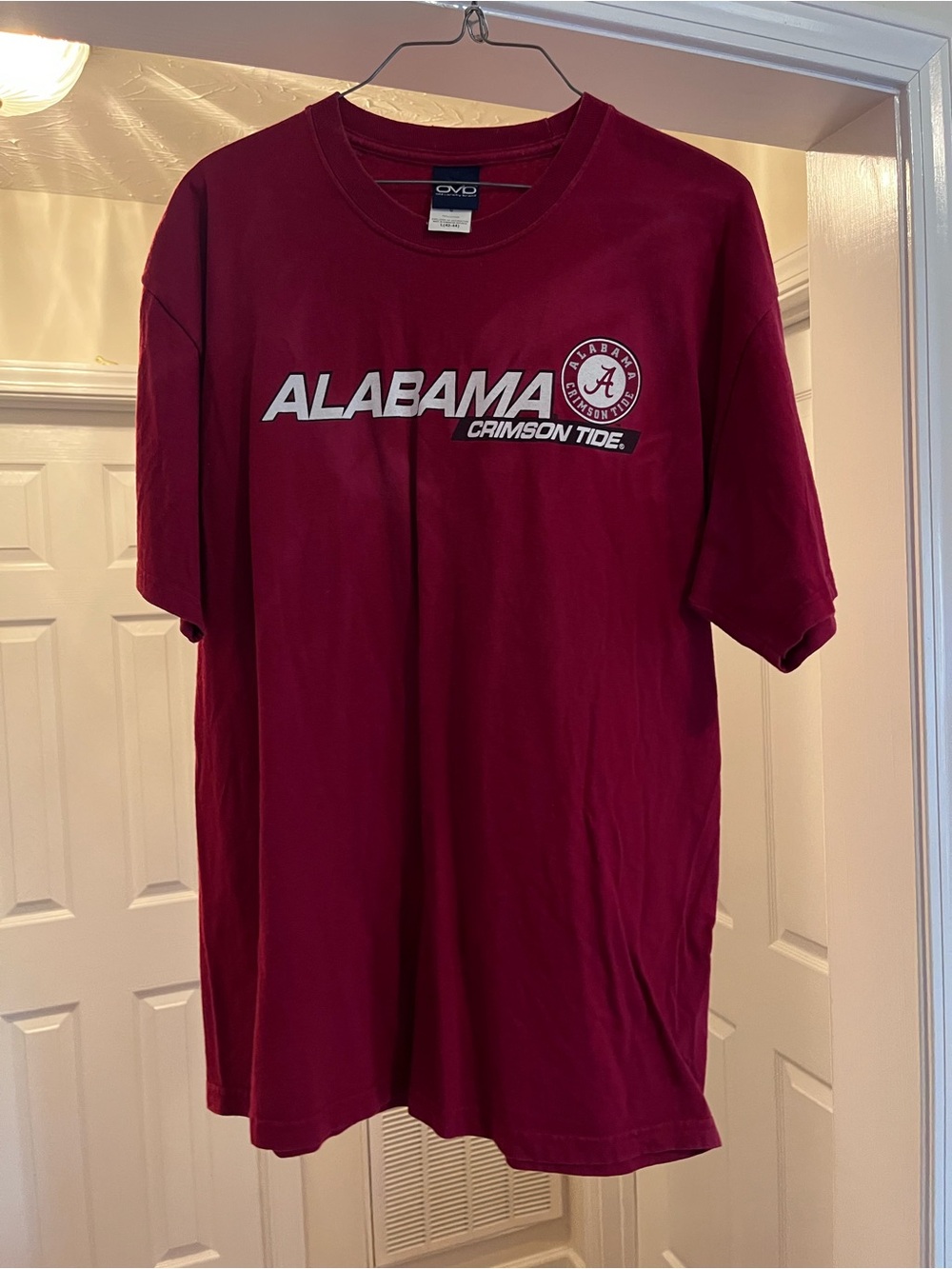 OVO Alabama Crimson Tide Short-Sleeve Tee - Crimson, White